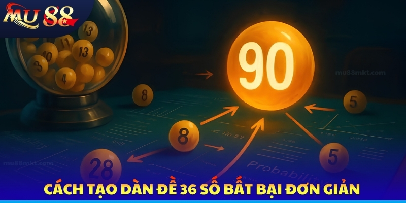 Dàn Đề 36 Số Bất Bại - Hé Lộ Phương Pháp Đặt Cược Từ Cao Thủ - SLOTVERO