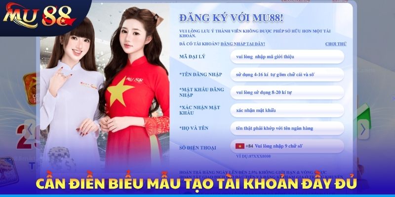 Đăng Ký MU88 Nhanh Gọn Chỉ Với 3 Bước Đơn Giản Cho Tân Thủ - SLOTVERO